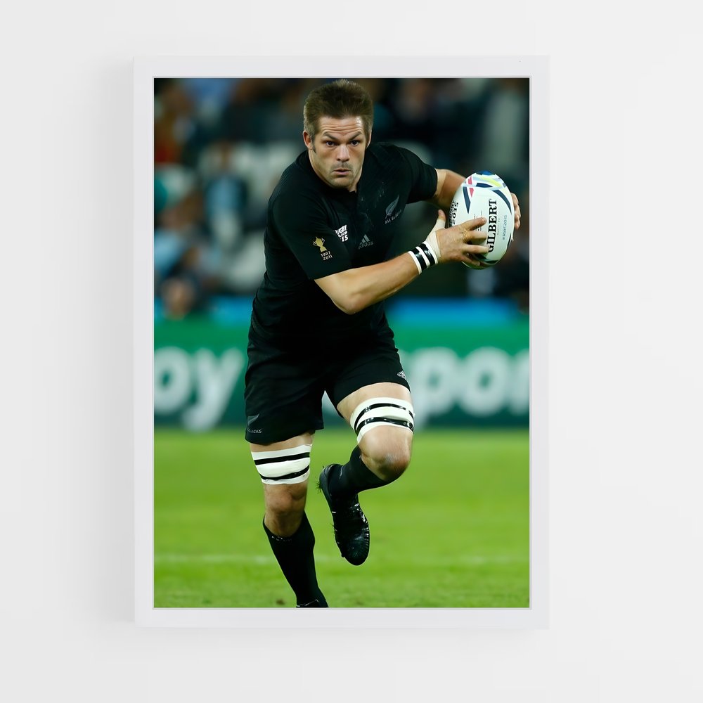 Poster Richie de mccaw – affiche Rugby (vue 3)